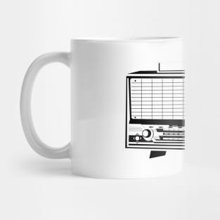 Vintage Radio Mug